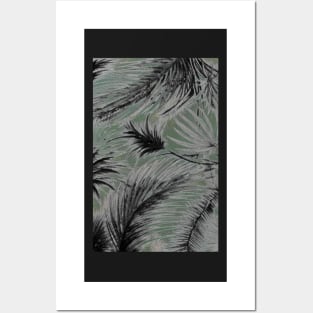 LIGHT TROPIC PALMS Posters and Art